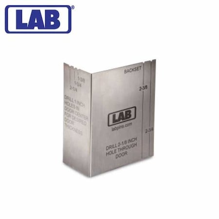 Lab Stainless steel, laser engraved Dimensions3.5 inH x 3 inW x 1.48 inD LAB-DPT1